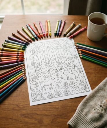 Anime Coloring Book | Magical Girl Fantasy Art | Kawaii Printable Pages | Detailed Lolita Fashion Girls | Digital Download Gift