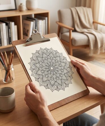 Bold & Easy Floral Coloring Book for Adults | Large Print Flowers | Stress Relief Beginner Botanical Pages | Printable Digital Download