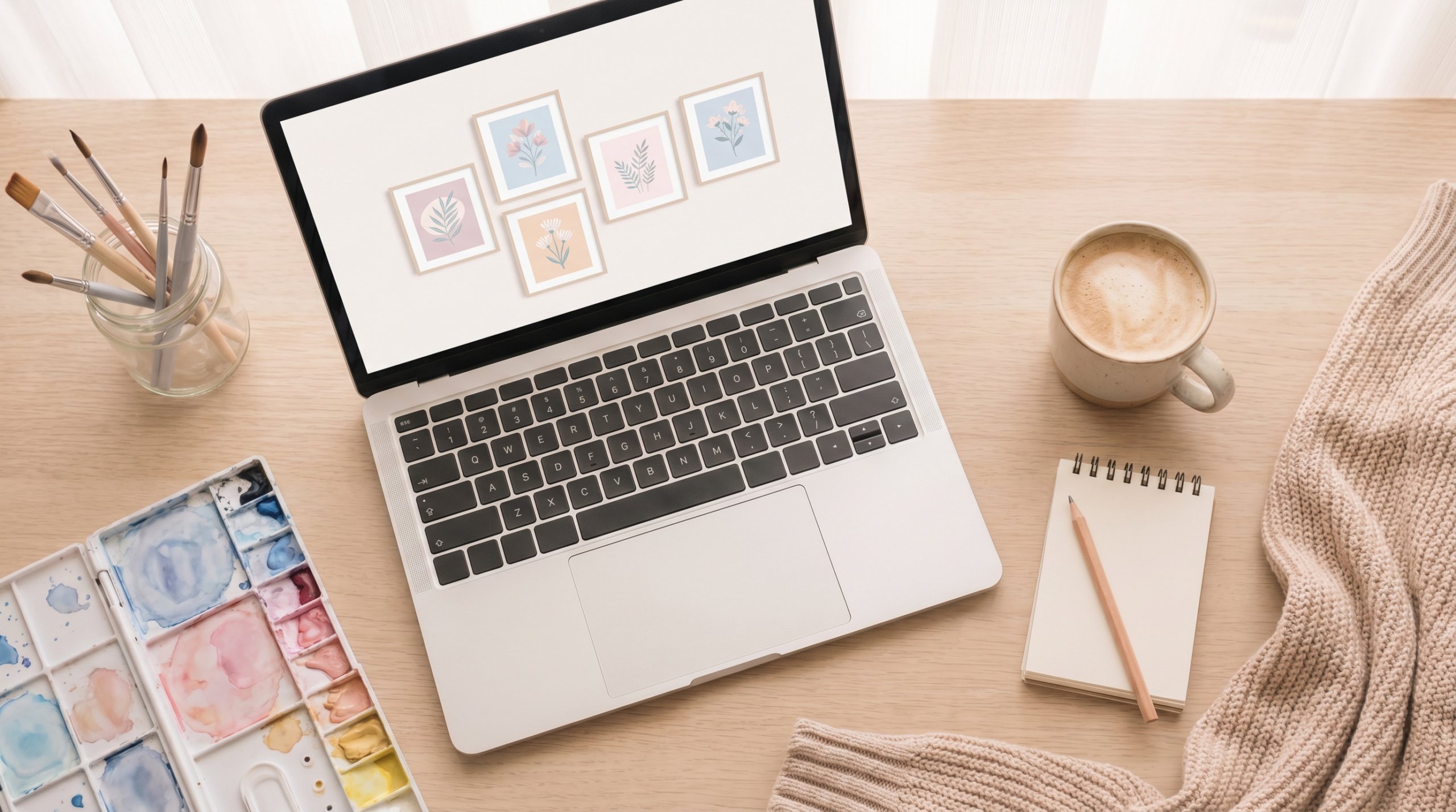 Mukot cozy creative workspace